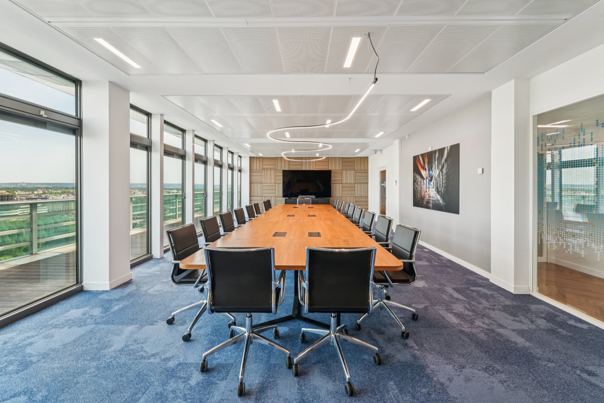 Salle de réunion, Tour Canopy, La Défense